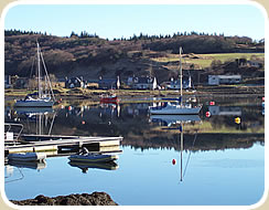 A view of Tayvallich Bay